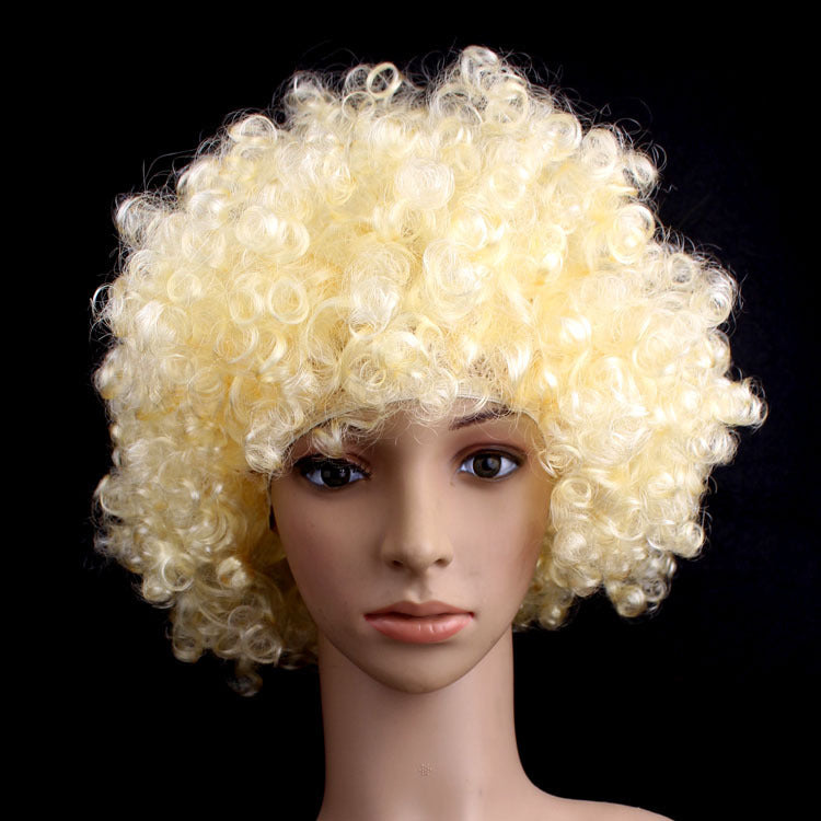 New Afro Rainbow Color Wig Head Cover