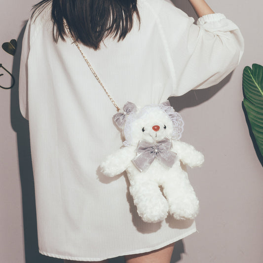 Bag Girl Cartoon Cute Bear