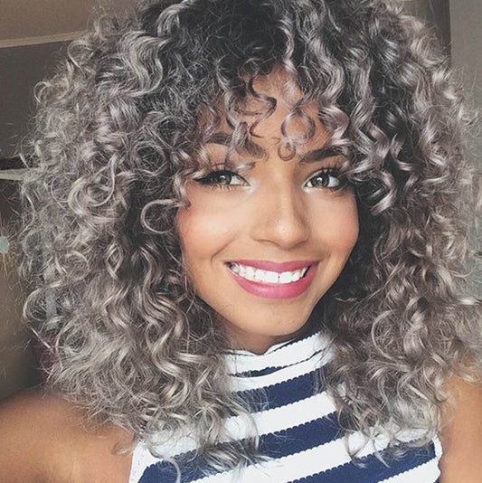 Haitian beauty wig headgear