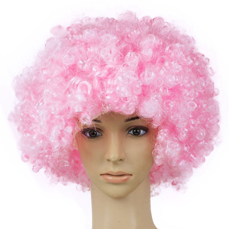 New Afro Rainbow Color Wig Head Cover