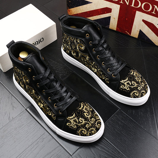 All-match high-top sneakers