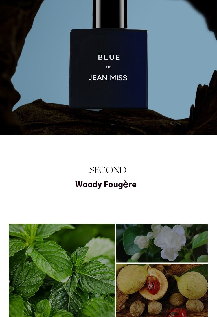Floral Tone Men's Perfume Kit Three-piece Set